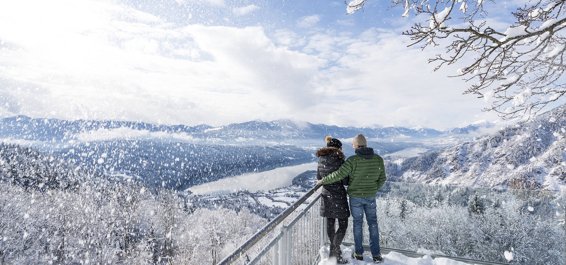 Winter am Millstätter See