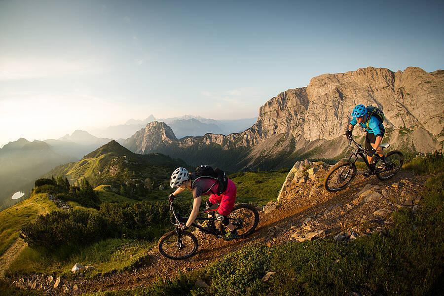 Mountainbiken am Nassfeld  