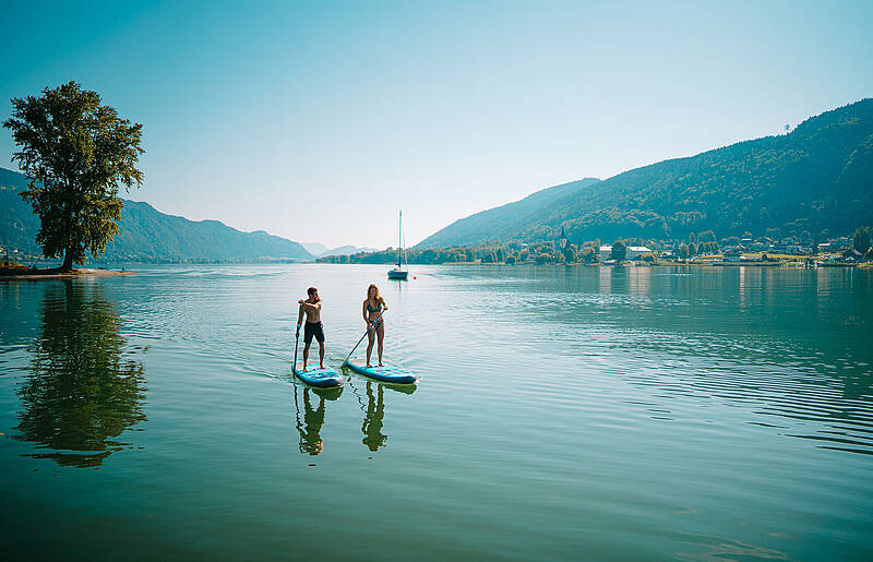SUP am Ossiacher See  
